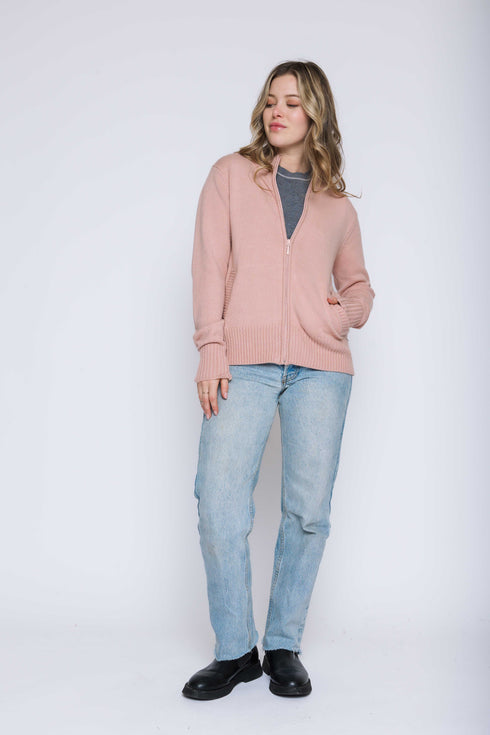 Aida-Zip Cardi
